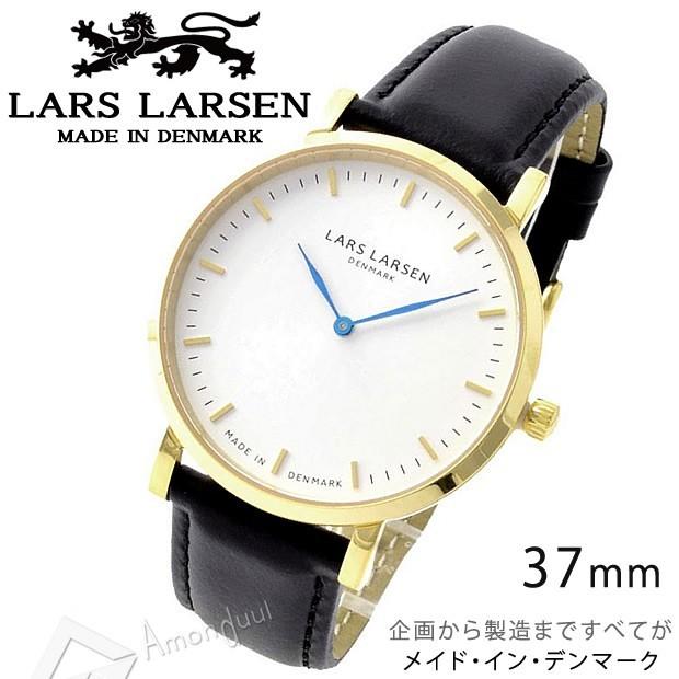 ラースラーセン/Lars Larsen 時計 メンズ 腕時計 本革レザー