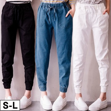 現貨★-5KG修身高彈力抽繩鬆緊老爺褲(共3色，S-L)0419 【NL1244EW】