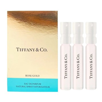 Tiffany & Co. 蒂芬妮 Rose Gold 玫瑰金女性淡香精 1.5ml 針管 X3入組