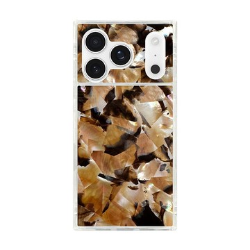 美國方特 FLAUNT iPhone 17 系列 時尚精品 MagSafe 防摔超方殼 - 琥珀琉光 iPhone 17 Pro