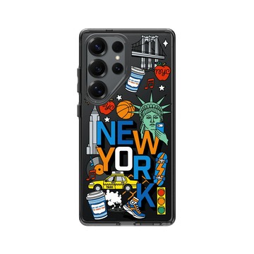 Galaxy S25 Ultra Clear 酷墨灰 - City Collection 城市系列 - 紐約