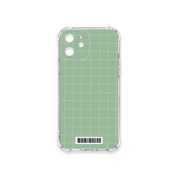 iPhone 12 mini 殼 TRON IPhone 12 MINI 手繪簡約方格紋B款  載具 四角防摔殼 手機殼