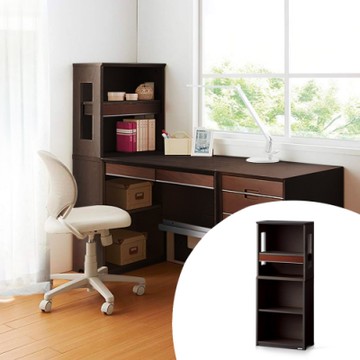 KOIZUMI_WISE五層單抽開放書櫃KWB-651‧幅55cm W55*D29*H130 cm