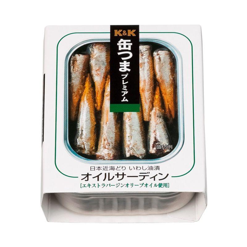 KK 缶つまP オイルサーディン 105g