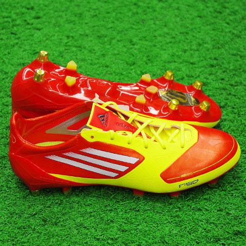 F50 アディゼロ X-TRX SG ハイエナジーS12×ホワイト 【adidas