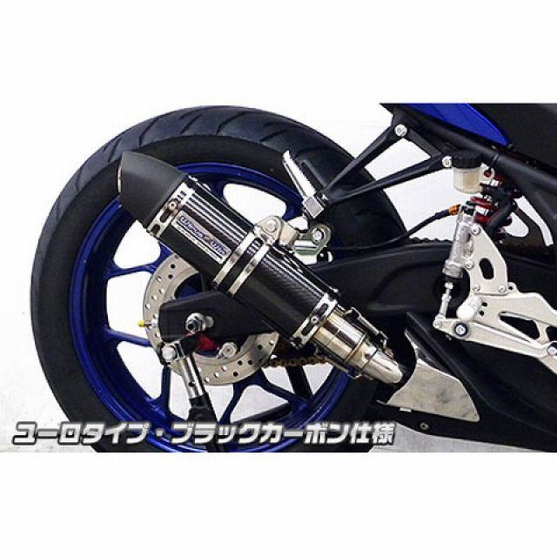 【sakana no hana】ウィルズウィンYZF-R25/R3マフラー ウイルズウィン YZF-R25 YZF-R25用 スリップオンマフラー ユーロ