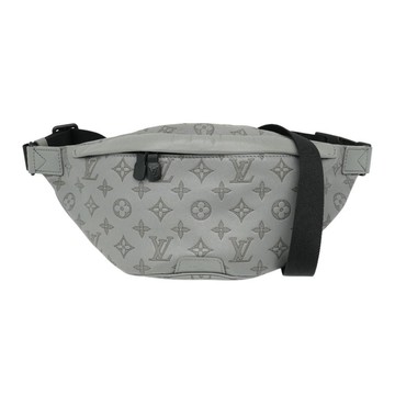 Louis Vuitton Discovery Shadow 皮革壓紋斜背腰包