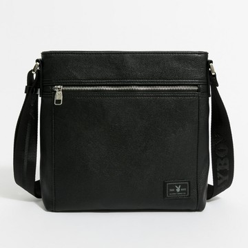 PLAYBOY - 下沉式斜背包 Matte Black系列 - 黑色