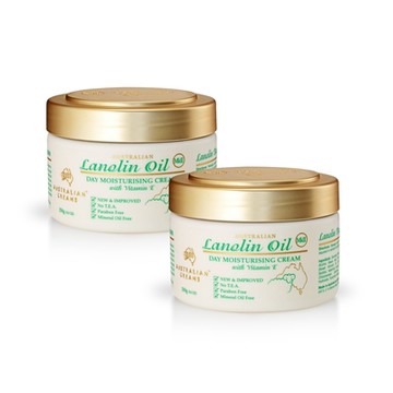 【澳洲 G&M】MKII金蓋綿羊油滋潤日霜含維他命E(250g/罐 2入組)