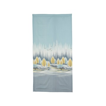 湖畔美景風水簾 88x176cm