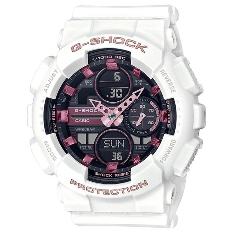 CASIO カシオ G-SHOCK ジーショック gshock Gショック g-ショック ミッドサイズ アナデジ ホワイト  GMA-S140M-7AJF メンズ 腕時計 国内正規品 送料無料 | LINEショッピング