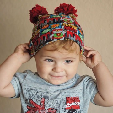 義大利Mondo Rotondo超級英雄球球棉帽(限量)