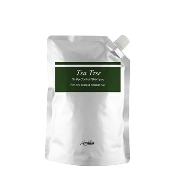AMIDA 茶樹清涼洗髮精補充包1000ml(新舊包裝隨機出貨)