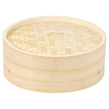 PEARL LIFE 珍珠金屬 Chinese House系列 中式竹製蒸籠 HC-596  27cm  1個