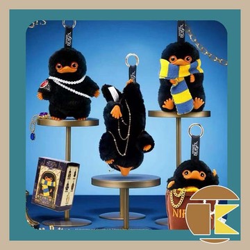 【現貨】哈利波特 神奇動物在哪裡 嗅嗅掛件 毛絨盲盒 盒玩 盲抽 一中盒4入 愛蛋客