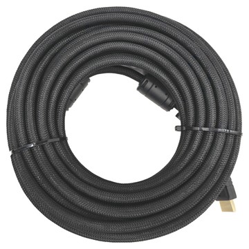 BUBUtech 圓線HDMI公-HDMI公 10米 支援4K 1080p 高強度編織線+24K 鍍金插頭+雙磁環  SU3305  1條