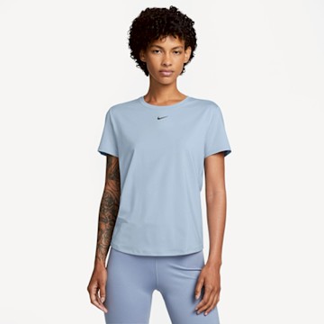 NIKE 短袖上衣 女 訓練 慢跑 AS W NK ONE CLASSIC DF SS TOP 藍 FN2799-423 (2S4408)