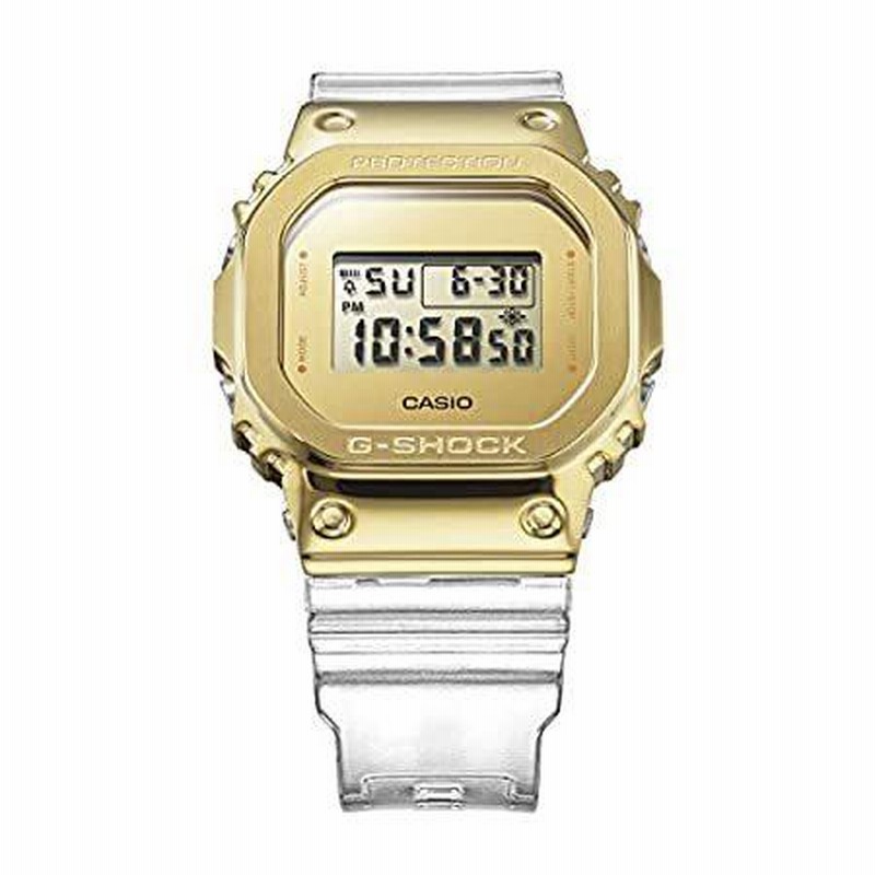 Clear and hotsell gold g shock