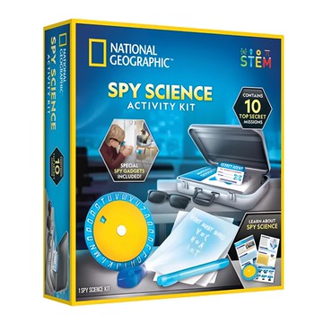 NATIONAL GEOGRAPHIC 國家地理 神祕小小特務解謎闖關盒組  Multi-color  1盒