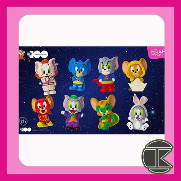 【10月預購】華納100週年貓和老鼠變裝盲盒 一中盒8入｜可愛造型｜角色收藏推薦｜愛蛋客