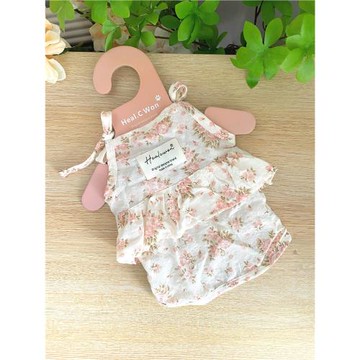 HC原創寵物衣服貓咪狗狗可愛韓系碎花裙子吊帶背心夏季純棉防掉毛