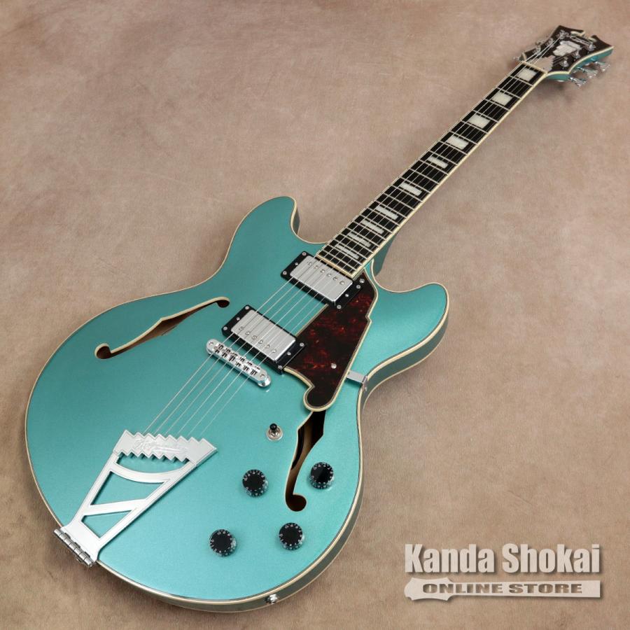 D'Angelico ディアンジェリコ  エレキギター Premier DC Stairstep, Ocean Turquoise