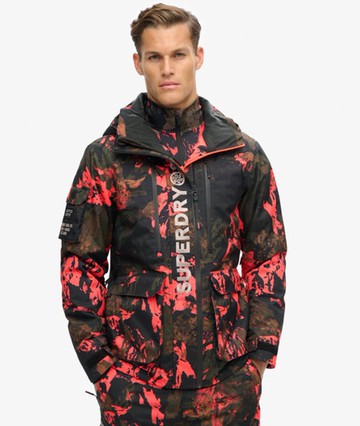 Superdry Men's Ski Ultimate Rescue Jacket Green Size: XL