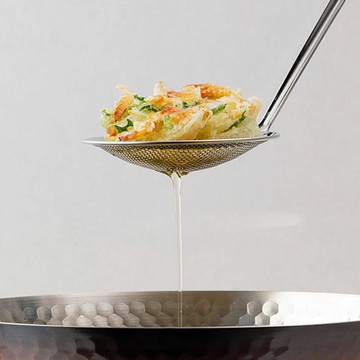 家事問屋日本製304不鏽鋼多功能油炸勺