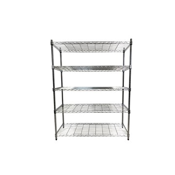 我塑我形 120 x 45 x 135 cm MIT耐重萬用鐵力士鍍鉻五層架 收納架 置物架 鐵力士架 鞋架