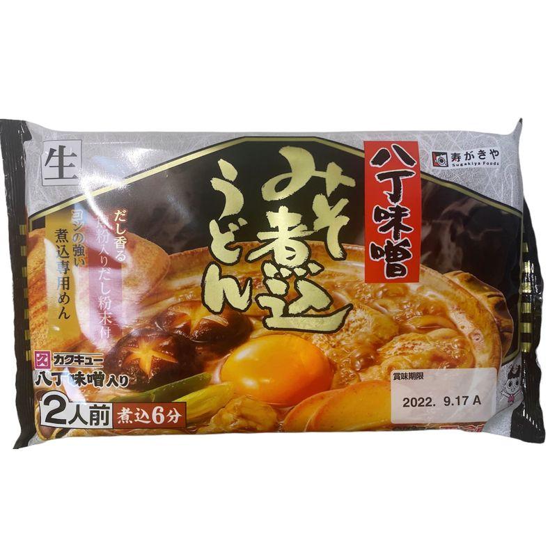 寿がきや みそ煮込みうどん 生うどん ６食セット（３袋）