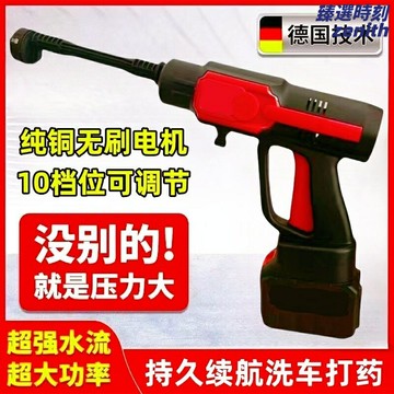 【鋰電便攜】洗車機 高壓水槍 洗車水槍 清洗機 洗車神器 無線設計 大功率水泵 強力增壓 家用車用兩便 戶外清洗必備