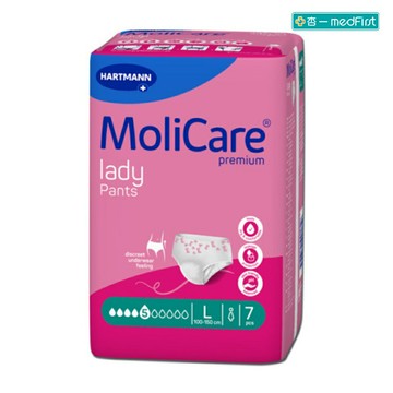 安加適 彈性貼身舒優活力褲 淑女專用款 L號 (7片/8包/箱)【杏一】