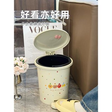 垃圾桶家用2025新款大容量腳踏式廚房客廳臥室衛生間廁所帶蓋紙簍