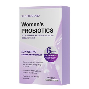 益生菌 愛可絲益生菌蔓越莓硒女性益生菌活性乳酸桿菌膠囊