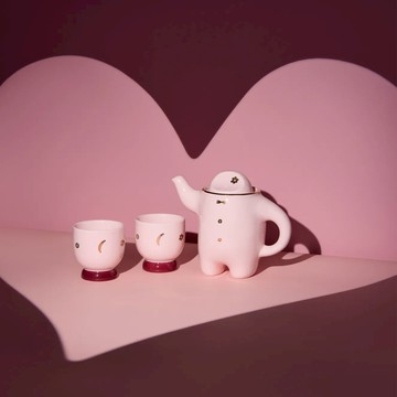 WeKUKU Brew Buddy 茶寶寵粉系列 茶具組 - 咖啡壺套組