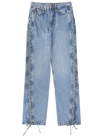 rotate birger christensen jeans with laces