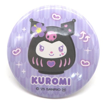asdfkitty*庫洛米 達摩 徽章 別針 胸針-日本正版