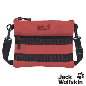 【Jack wolfskin 飛狼】LeiSure 休閒側背包『醋栗紅』