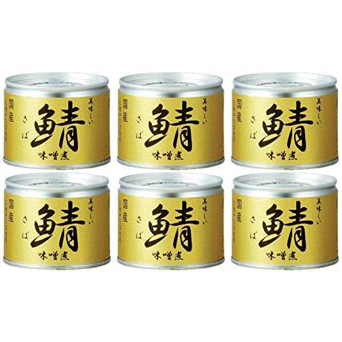 伊藤食品 美味しい鯖味噌煮 190g×6缶