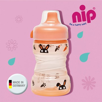 nip德國硬鴨嘴學習訓練杯-260ML 兔子