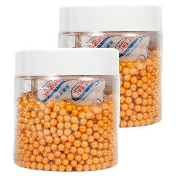 茂順食品 金色糖珠 4mm，可食用裝飾糖果  85g  2罐