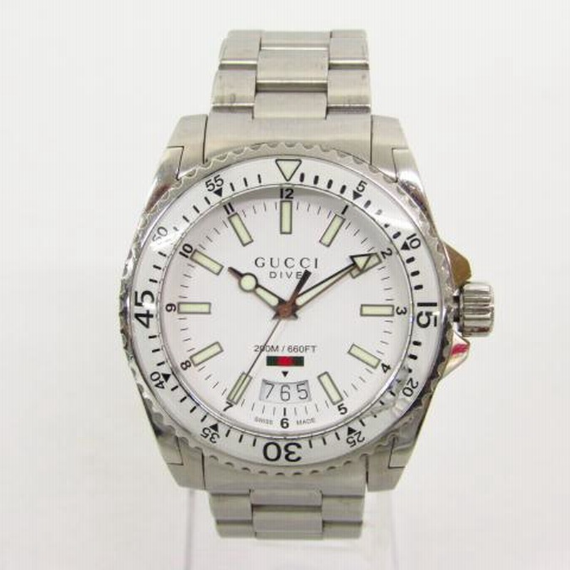 グッチ GUCCI YA136302/136.3 ダイヴ デイト クォーツ