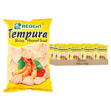 REGENT 蝦味天婦羅脆餅 25包  100g  1組