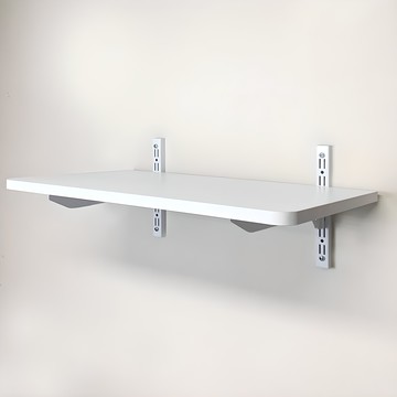 Hardwell 鐵製系統壁架  60 x 35 x 24 cm  白色  1層