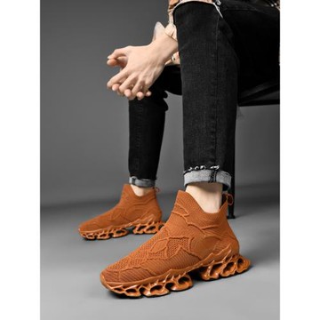 夏季男鞋2025新款透氣網鞋大碼休閑運動鞋男青少年潮流減震跑步鞋