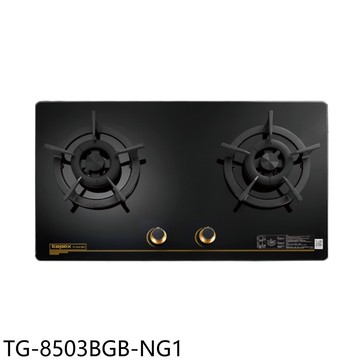 【TOPAX 莊頭北】【TG-8503BGB-NG1】二口檯面爐TG-8503BG瓦斯爐天然氣(全省安裝)