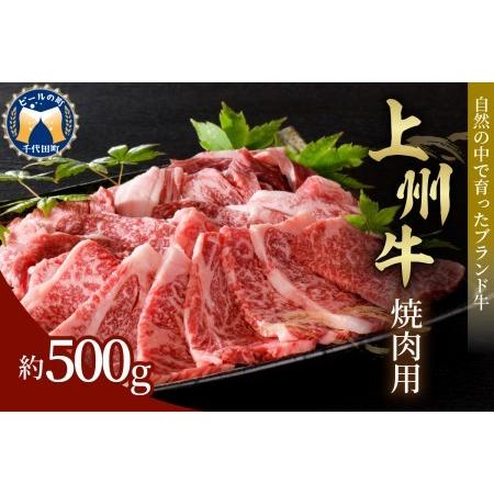 ふるさと納税 牛肉 焼肉 用  肩ロース 500g 群馬県 産 千代田町 群馬県千代田町