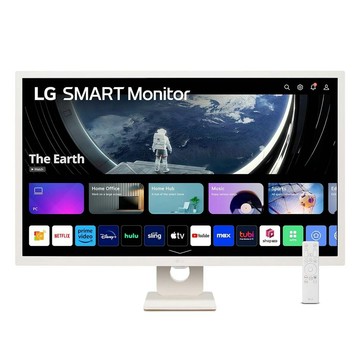 LG 32SR50F-W FHD IPS智慧型顯示器 (32型/搭載webOS/IoT操控家電/AirPlay2)