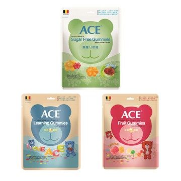 ACE 水果/字母/無糖 Q軟糖 240g【德芳保健藥妝】