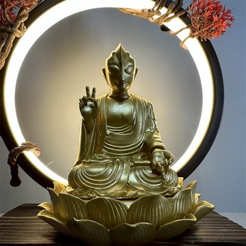 小廢物俱樂部 佛祖奧特曼 奧特佛祖 奧特曼佛像 奧特曼惡搞擺件 網紅噁搞怪奇葩 奧特曼佛 我奧慈悲 辦公室車載擺件